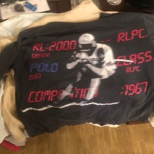 Two skier tees long sleeve and a denim& supply